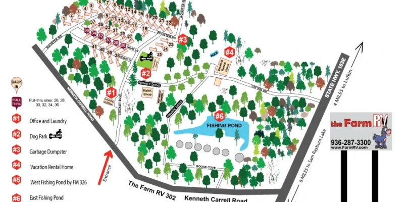 farm rv park map